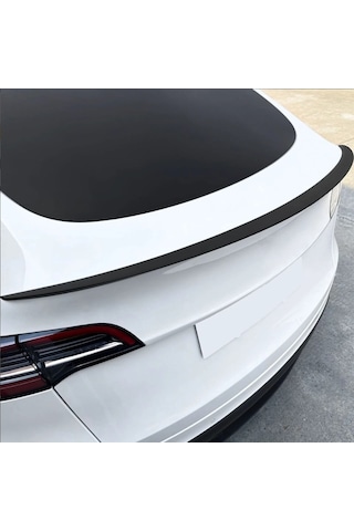 Tesla Model Y Legacy İçin Uyumlu Spoiler Mat Karbon