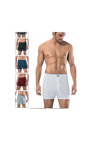 Erdem Erkek Penye Boxer 1400 KARIŞIK