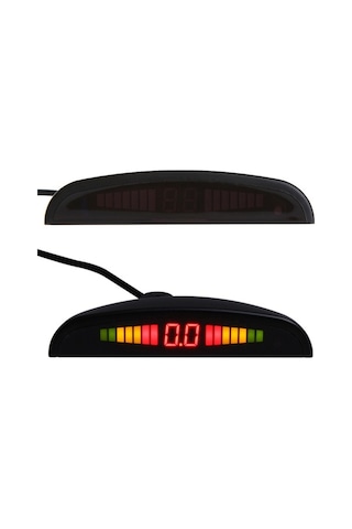 Moly 4 Beyaz Sensörlü Ultrasonik Mesafe Sensörü 0-2.5m Dc12v Geri Vurgu Sistemi