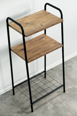 Yan Sehpa 2 Katlı Raflı Orta Sehpa 5505