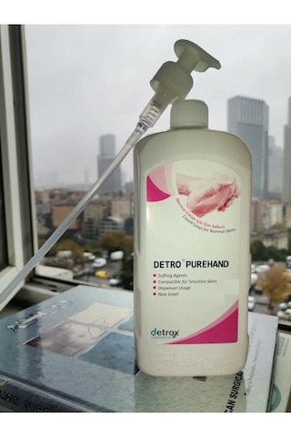 Detro Purehand Normal Ciltler İçin Sıvı Sabun 1l, Pompa Dahil