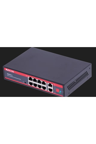 Ricon RSB82FEP-U 8 Port Power Over Ethernet Unmanaged Switch