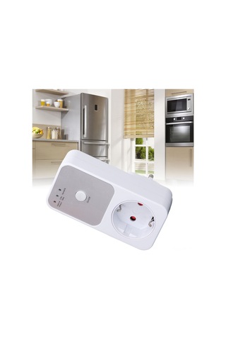 Mufunye 230v Avrupa Standartlı Ac 175-260v Volt Koruyucu Prizi, 5-6 Dakika Gecikmeli, Ev Aletlerini Güvenle Korumak İçin Pc Malzeme