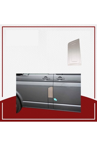 Volkswagen Uyumlu T6 Transporter 2015- Depo Kapağı Paslanmaz Çelik