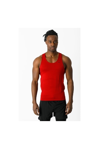 Maraton Active Ekstra Slim Erkek Atlet Yaka Kolsuz Training Kırmızı Atlet 824011-Kırmızı