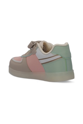 Slazenger PERLE Çocuk Cırt Cırtlı Bej Sneaker