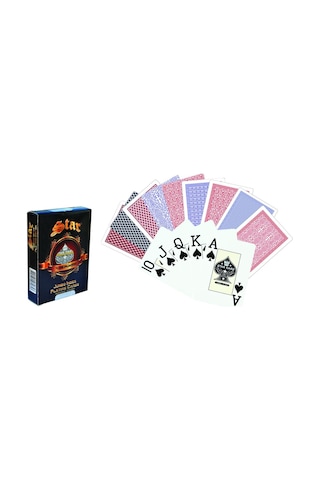 Star Plastik Pro Poker Oyun Kağıdı