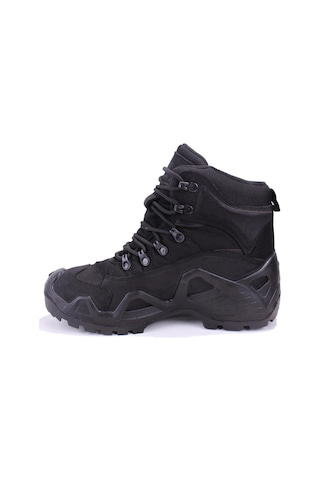 Hammer Jack Leopard 100023015 Siyah Ortopedik Outdoor Waterproof Erkek Deri Bot 001