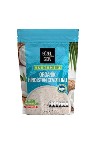 Güzel Ada Gıda Organik Hindistan Cevizi Unu 250 G