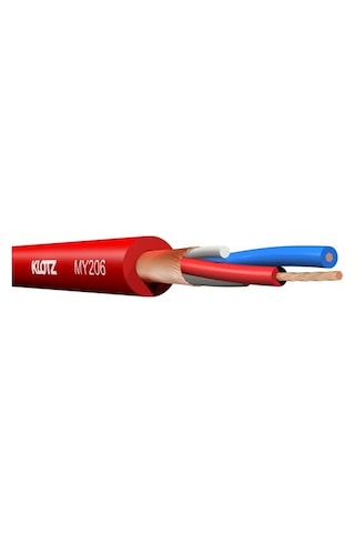 Klotz My206 Pvc Kaplı Mikrofon Kablosu 100 Metre
