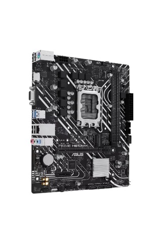 Asus Prıme H610m-k Ddr5 5600mhz 1xvga 1xhdmı 1xm.2 Usb 3.2 Matx 1700p 12. / 13. Ve 14. Nesil İşlemci Uyumlu