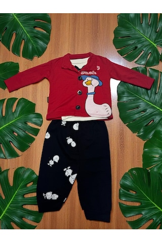 3lü Takım Düğme Li renkli