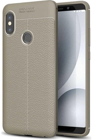 Xiaomi Redmi Note 5 Pro Kılıf Zore Niss Deri Desenli Silikon (516276116)