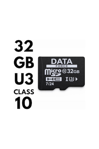 Dataforce 32gb U3 Hafıza Kartı 7/24