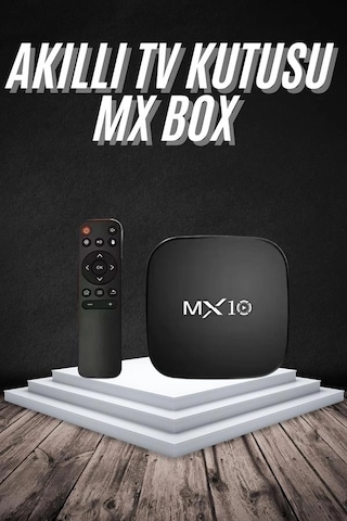 Akıllı Tv Kutusu Mx Box Android 7.1 Tv Kutusu 2.4g Wifi Najmaddin