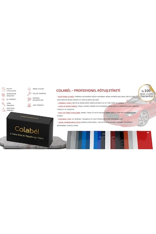 Skoda Kod: Otb Post Offıce Blue Colabel Rötüş Boya Etiketi