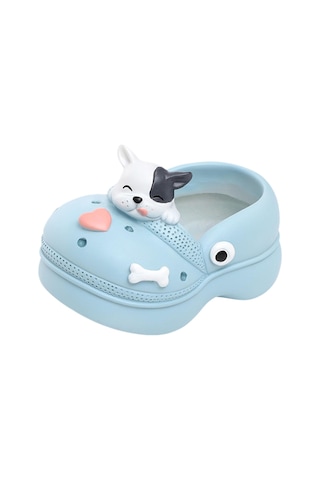 Suntek Karikatür Saksı Centerpiece Bahçe Ofis Pencere İnek