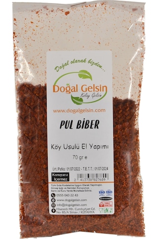 Doğal Gelsin Pul Biber 70 G