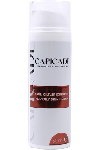 Capicade Acne Yağlı Ciltler için Bakım Kremi 50 ML