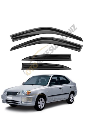 Cam Rüzgarlığı Fermeq Mugen Hyundai Accent Admira 03-05 4lü