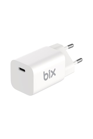 Bix Bx45g Gan Type-c Pd 45w Pps Mini Hızlı Şarj Cihazı Beyaz