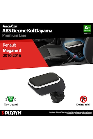 Megane 3 Araca Özel Kol Dayama Kolçak 2008 2009 2010 2011 2012 2013 2014 2015 2016