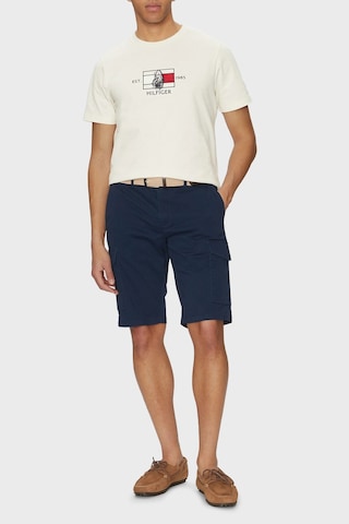 Tommy Hilfiger Erkek T Shirt Mw0mw38628 Z00 Açık Bej Açık Bej