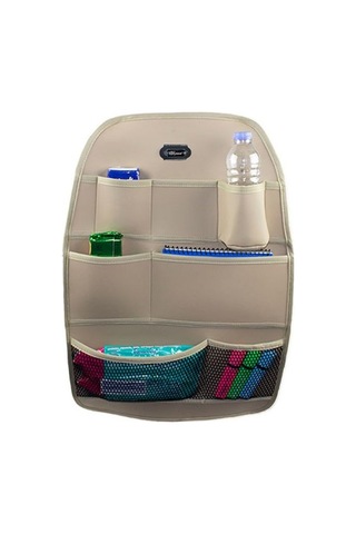 Koltuk Arkası Organizer(Deri)-Bej / Syesy94
