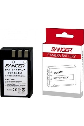 Sanger En-El9 Nikon Uyumlu Batarya