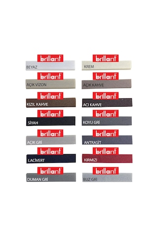 Plise Perde Brillant Marka 14 Renk Seçeeği 1. Kalite Beyaz