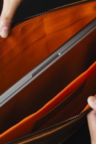 Ryoko Kyoto Folio 13" Deri Laptop Ve Günlük Evrak Kılıfı Evrak Çantası Kahverengi