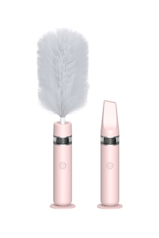 Sones Dy701 3'ü 1 Arada Elektrikli Tüy Toplayıcı Elde Taşınabilir Teleskopik Toz Temizleme Fırçası Pembe