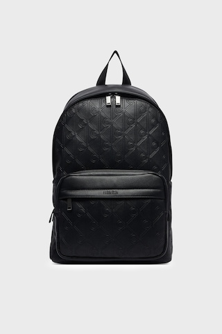Calvin Klein Kabartma Logolu Ayarlanabilir Askılı Sırt Çantası Erkek Sırt Çantası Lv04d3560g Ub1 Siyah