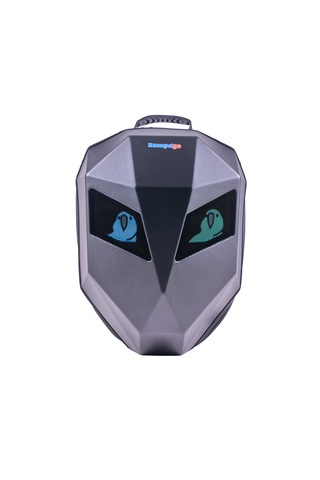 Zampago Led Se Göz Maskeli Akıllı Sırt Çantası Sert Kasa, Usb Şarj Girişli Siyah