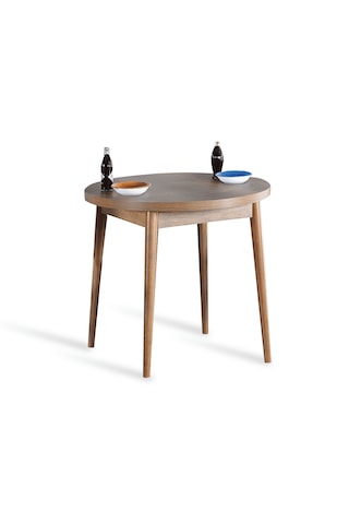 Q90 Barok Yuvarlak Sabit Masa