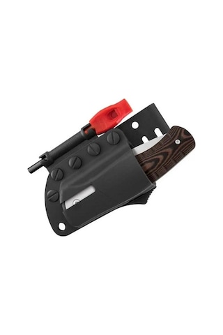 Buck 836 Folding Selkirk Kamp Çakı Ve Ateşleyici Çok Renkli