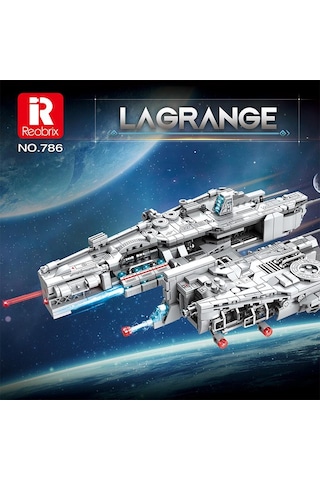 Reobrix 786 Ağır Saldırı Uçağı Lagrange B192 New Earth Heavyattack Aircraft Yaratıcı Yapı Blok Seti Building Blocks - 858 Parça
