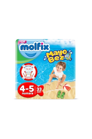 Molfix Mayo Bebek Bezi 4-5 Numara 33 Adet