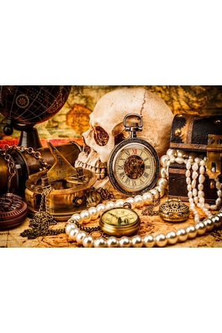 Nova Puzzle 1000 Parçalık Hazine Sandığı Puzzle