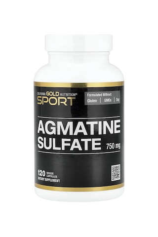 California Gold Nutrition, Agmatine Sulfate, 750 Mg, 120 Veggie Capsules