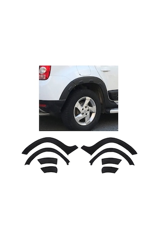 Dacia Duster Uyumlu 2010-2017 Abs Damalı Çamurluk Dodik 8 Parça