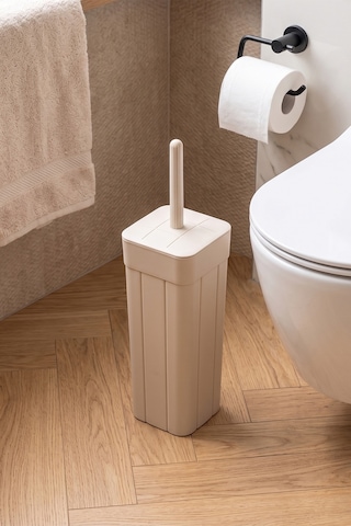 Porsima G-854 Linny Wc Tuvalet Banyo Fırçası Klozet Fırçası Bej