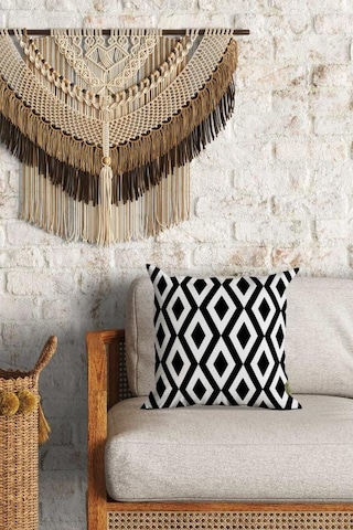Modern Desenli Çift Yön Dijital Baskılı Dekoratif Kırlent Kılıfı Yastık Kılıfı 39x39cm Karışık/Çok Renkli