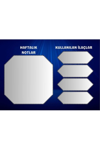 Diyabet Ölçüm Takip Çizelgesi Defteri A Kalite Özel Tasarım 6 Aylık A6 Boyut Yüksek Motiveli