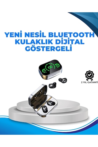 Gürültü Engelleyici Bluetooth Kulaklık Akıllı Ekranlı, Hifi Ses Kalitesi Çok Renkli
