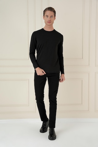 Efor Ts 889 Slim Fit Siyah Spor T-shirt Siyah