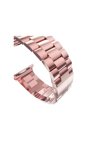 Microsonic Apple Uyumlu Watch SE 2022 40 MM Metal Stainless Steel Kordon