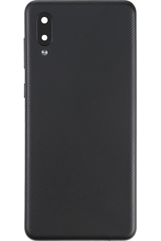 Samsung A02 Uyumlu Arka Pil Batarya Kapağı Sm-a022f - Siyah