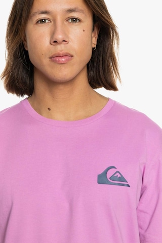 Quiksilver Mwmınılogo Tees Pembe Erkek Kısa Kol T-shirt 000000000101933114 Pembe