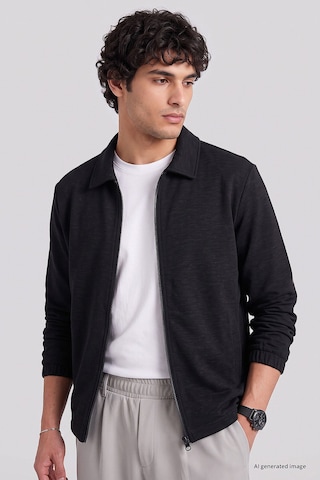 Tommy Life Siyah Rahat Form Erkek Ceket - 88494